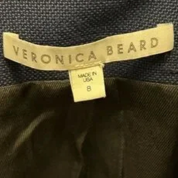 Veronica Beard Navy Blazer Size 8 - Picture 5 of 5